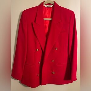 Austin Reed Vintage Vibrant Red Jacket